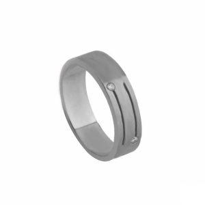 Aliança Ouro Bicolor Anilha  [2059B-275.9K]