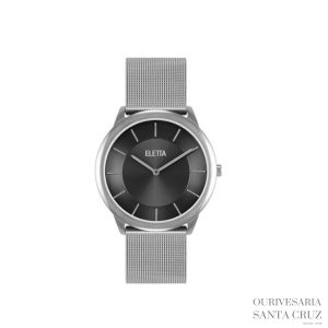 ELETTA Design Silver & Black