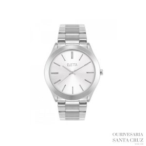 ELETTA Relógio Bright Silver