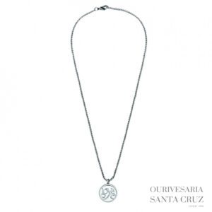 HASSU Colar de Aço Love