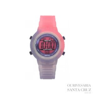 WATXandCO Relógio Digital Tropicality Purple 38mm