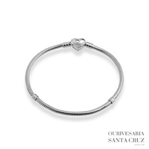 SMW Pulseira Fecho Coração