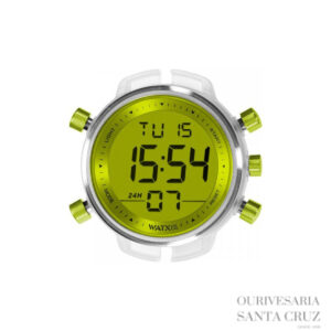 WATXandCO Relógio Digital Malibu Green 49mm