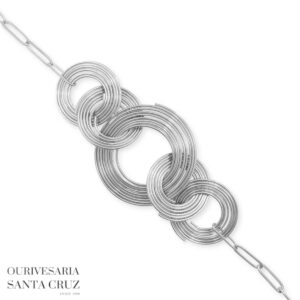 Pulseira de Aço Espirais